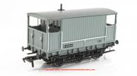 931008 Rapido SECR 6 Wheel Brake Van - No. S55434 - BR grey